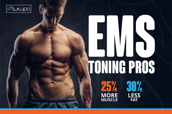 Image of man with sculpted stomach showing the fat loss and muscle gain of LA-EMS Body Sculpting Treatment Cheltenham