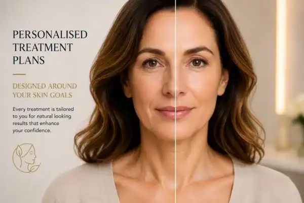 Before and after results of Collagen Lift Therapy Cheltenham