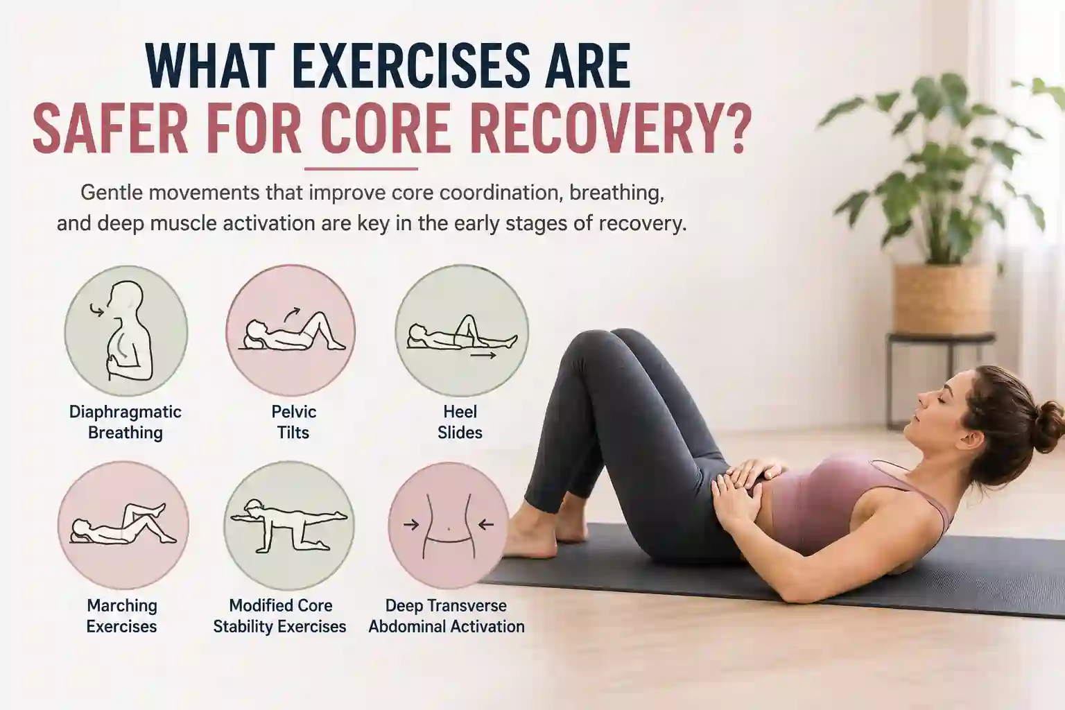 What Exercises Are Safer for Core Recovery Cheltenham