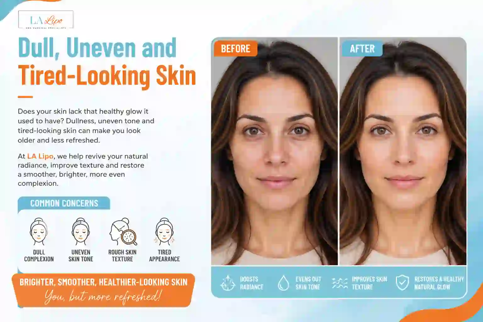Sign #5: Dull, Uneven and Tired-Looking Skin Cheltenham